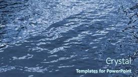  Presentation with sunlight - Slide deck with water-surface-in-bright-sunlight background and a ocean colored foreground