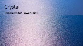  Presentation with water sun - Amazing presentation having water surface in sun glare backdrop and a light blue colored foreground