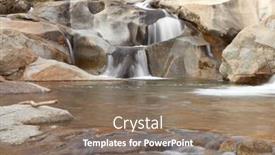  Presentation with speed - Cool new presentation with water-that-falls-at-much backdrop and a  colored foreground