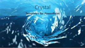  Presentation with freeze - PPT layouts featuring water-twister-freeze-motion background and a cyan colored foreground