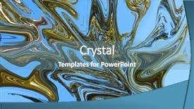  Presentation with seeing through fog - Amazing presentation design having water vortex - see through leaf backdrop and a  colored foreground