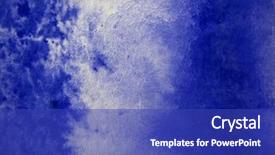  Presentation with abstract watercolor - PPT layouts having watercolor abstract in ultramarine blue background and a  colored foreground