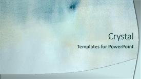  Presentation with watercolor color - Slides consisting of watercolor background in pastel blue background and a sky blue colored foreground