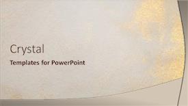  Presentation with abstract gold - Presentation design consisting of watercolor-paper-texture-painting-wall background and a lemonade colored foreground