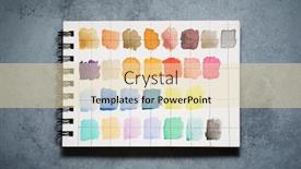  Presentation with watercolor - Slides enhanced with watercolor-test-card background and a lemonade colored foreground