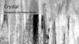  Presentation with abstract watercolor - Audience pleasing PPT theme consisting of watercolor textures in black white backdrop and a light gray colored foreground