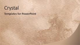  Presentation with watercolor - Presentation theme with word drugs written in rusty background and a  colored foreground.