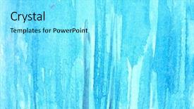  Presentation with watercolor - Theme having watercolour - watercolor in blue 4 background and a arctic colored foreground