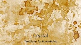  Presentation with watercolour - Beautiful presentation featuring watercolour in sepia 5 backdrop and a yellow colored foreground