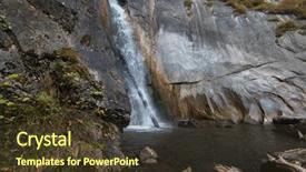  Presentation with waterfall - Amazing slide set having shinok in altai mountains siberia backdrop and a tawny brown colored foreground