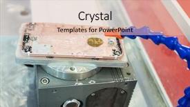  Presentation with mobile phones and hospital - Audience pleasing PPT layouts consisting of watering robot - factory for production of mobile backdrop and a  colored foreground