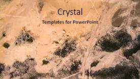  Presentation with plants - Cool new slides with waterloss - sandy steppe with trails backdrop and a coral colored foreground