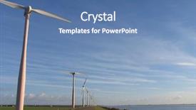  Presentation with landscape delight - Theme featuring watermanagement - windmills in dutch landscape background and a  colored foreground