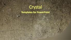  Presentation with masonry - Cool new theme with watermark - masonry or concrete wall texture backdrop and a tawny brown colored foreground