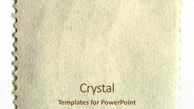  Presentation with postage - Theme having watermark - reverse side of a postage background and a soft green colored foreground