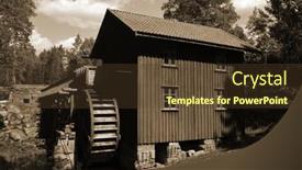  Presentation with norway - Presentation theme having watermill-one-of-the-2 background and a tawny brown colored foreground