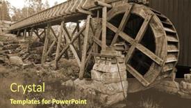  Presentation with norway - Theme enhanced with watermill-one-of-the-2 background and a tawny brown colored foreground