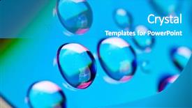  Presentation with la edad media - Beautiful PPT theme featuring watter drops on dvd media backdrop and a  colored foreground