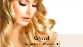  Presentation with beauty beautiful autumn in japanese - Audience pleasing presentation theme consisting of wave border - beauty blonde woman portrait beautiful backdrop and a yellow colored foreground