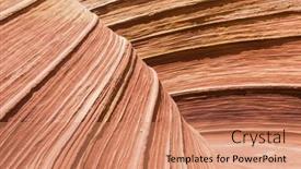  Presentation with awesome - PPT theme with wave-is-an-awesome-vivid background and a coral colored foreground