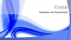  Presentation with waves - PPT theme having portrait of beautiful woman before spa treatment background and a lemonade colored foreground