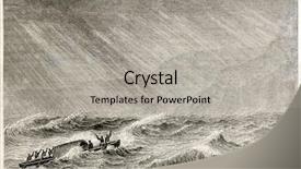  Presentation with hurricane - Cool new presentation theme with tempest - hurricane on alberta lake old backdrop and a light gray colored foreground