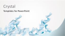  Presentation with corona virus - Slide deck featuring waves-made-frome-protective-masks background and a white colored foreground