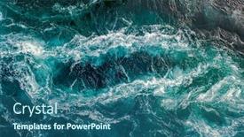  Presentation with high waves - Presentation featuring waves of water of the river and the sea meet each other during high tide and low tide whirlpools of the maelstrom of saltstraumen nordland norway background and a ocean colored foreground