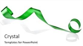  Presentation with large orchestra and tape recorder - PPT theme with waves string - holiday ribbon bow tape isolated background and a white colored foreground