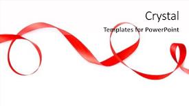  Presentation with waves red - Audience pleasing PPT theme consisting of waves string - red curved ribbon isolated backdrop and a pink colored foreground