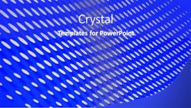  Presentation with wall - Beautiful slide deck featuring wavy-blue-led-wall backdrop and a cobalt blue colored foreground