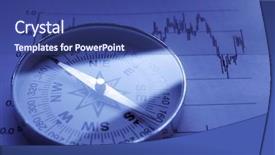  Presentation with finance teplates - Audience pleasing slide deck consisting of way forward diagram - stock image of the compass backdrop and a ocean colored foreground
