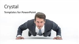  Presentation with way forward - Slides having way forward points - businessman at the starting point background and a white colored foreground