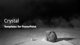  Presentation with philosopher - PPT theme featuring way-the-end-of-beginning background and a black colored foreground