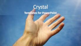  Presentation with truth - Cool new slides with way truth life - palm to sky conceptual design backdrop and a teal colored foreground