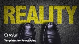 Presentation with truth - Cool new PPT layouts with way truth life - top view of business shoes backdrop and a dark gray colored foreground