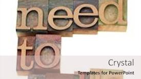  Presentation with talk - Cool new slides with we-need-to-talk-request backdrop and a  colored foreground