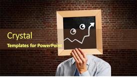  Presentation with teach - Presentation with we-teach-you-right-business background and a tawny brown colored foreground