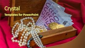  Presentation with red gold black - Amazing PPT layouts having wealth luxury wealth tax backdrop and a tawny brown colored foreground