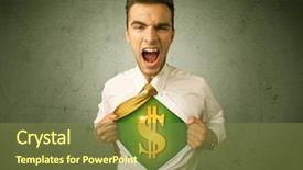  Presentation with wealth management - Cool new slides with wealth management - businessman tearing off his shirt backdrop and a tawny brown colored foreground