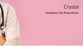  Presentation with pink ribbon breast awareness - Beautiful slides featuring wearing breast cancer awareness pink backdrop and a lemonade colored foreground