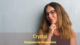  Presentation with hispanic - Theme with wearing glasses serious face thinking background and a tawny brown colored foreground