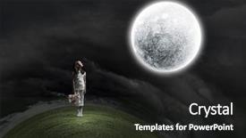  Presentation with hand cute dolls and toy - PPT layouts with wearing pajamas with toy bear background and a  colored foreground