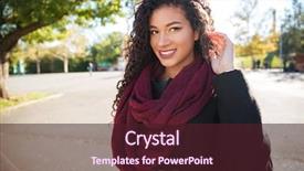  Presentation with curly hair - Presentation consisting of wearing scarf touching her hair background and a wine colored foreground