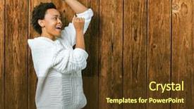  Presentation with music african american jazz musician - Amazing presentation design having wearing sweater over isolated background backdrop and a tawny brown colored foreground