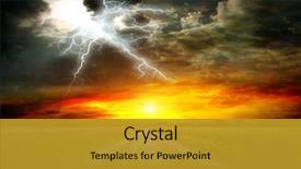  Presentation with asphalt road - Presentation having weather - asphalt road going background and a gold colored foreground