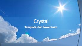  Presentation with deep blue - Slide deck consisting of weather forecast - deep blue sky conceptual design background and a teal colored foreground