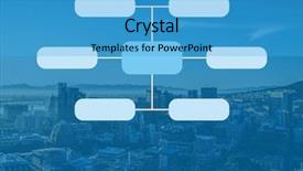  Presentation with city map - Cool new slide set with weather maps - mind map over city background backdrop and a teal colored foreground