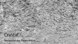  Presentation with sandstone - Beautiful PPT theme featuring weathered old sandstone wall background backdrop and a light gray colored foreground