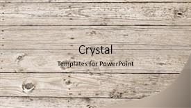  Presentation with wood texture - Audience pleasing PPT theme consisting of weathered wood plank boardwalk backdrop and a soft green colored foreground